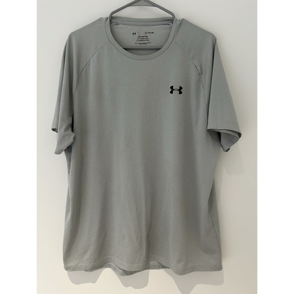 Under Armour Other - Under Armour Tech T-Shirt Gray Athletic Tee Size XL